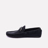 ironfleck black loafers for men