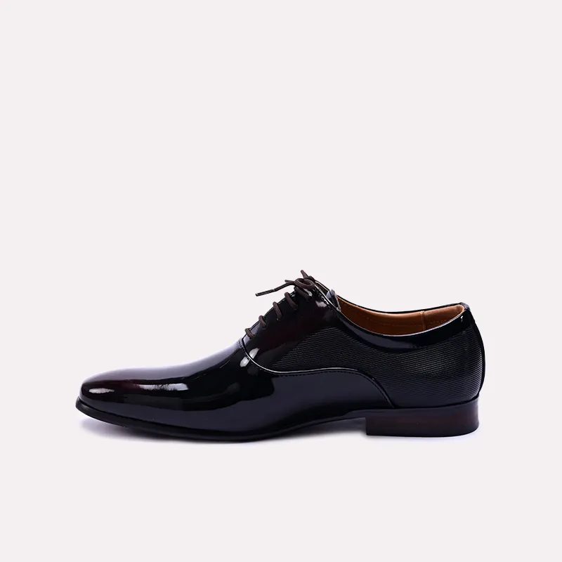 ivor brown glossy formal oxford shoes for men