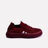 jane maroon women sneakers