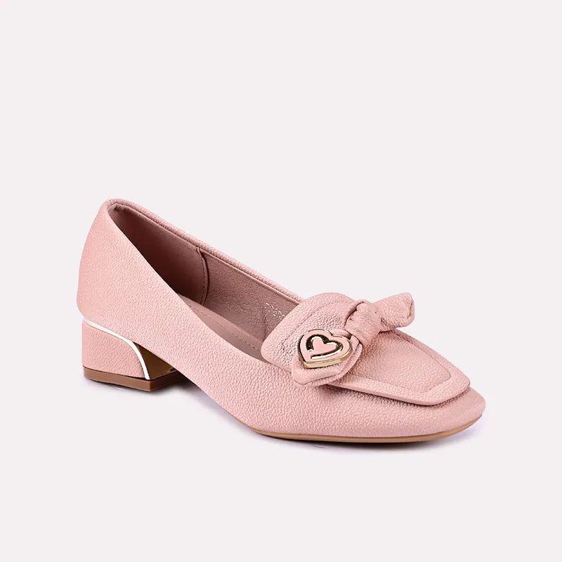 jennifer pink casual pumps