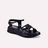 jessa black soft sandals