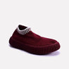 jessica maroon slip on sneakers