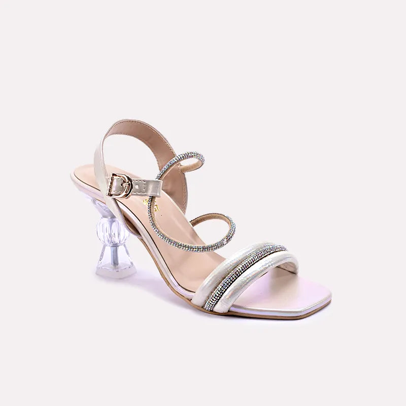 jewel gold fancy sandals