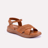 jocasta mustard comfy sandals