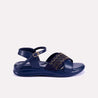 jocasta women navy blue comfy sandals