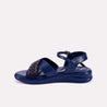 jocasta navy blue comfy sandals for women