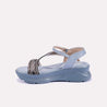 jocelyn gray chunky soft sandals for women