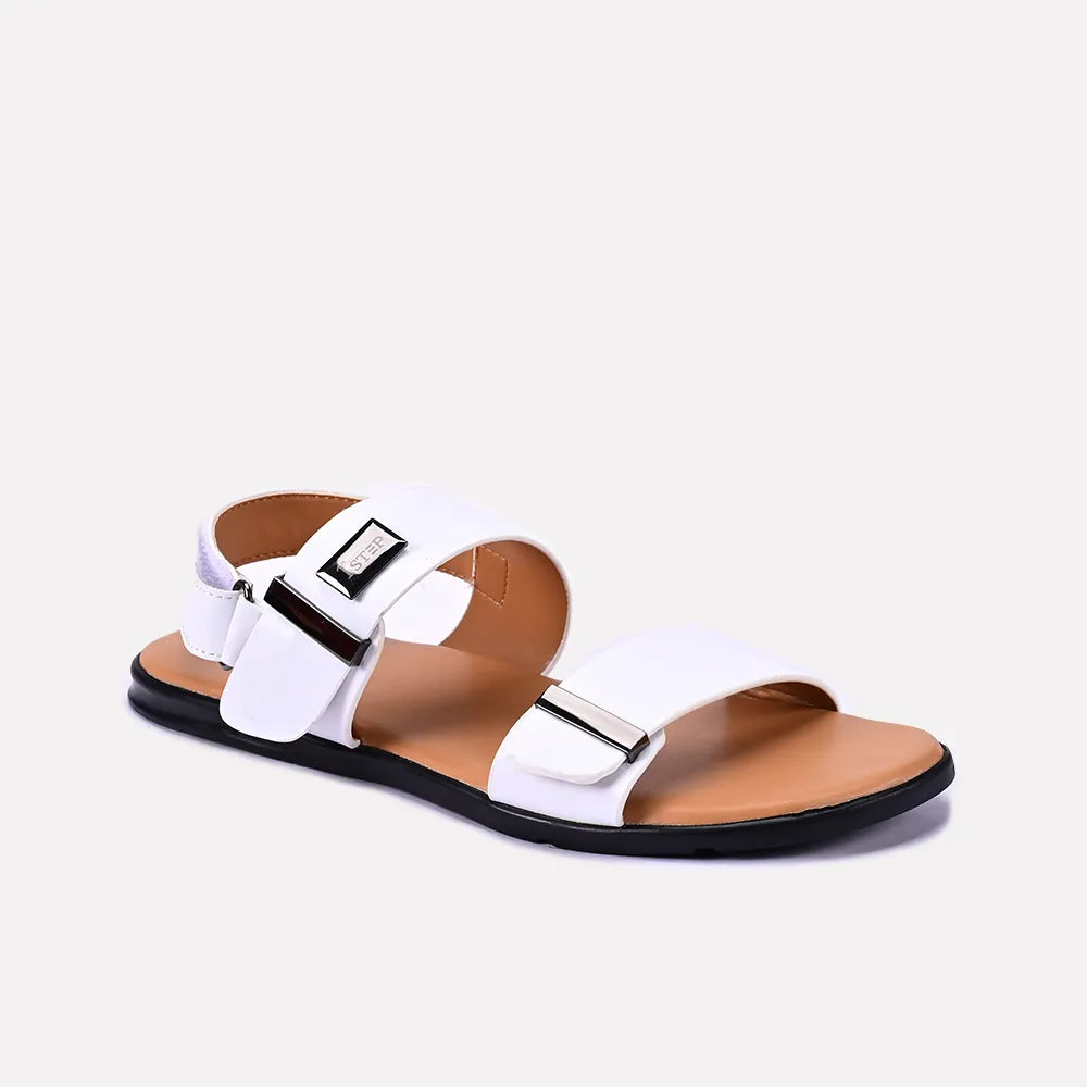 jonathan white casual sandals