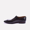 julian brown slip on dress shoes for mens