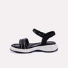 juliet black soft sandals for women