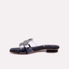 juniper black fancy slippers for women