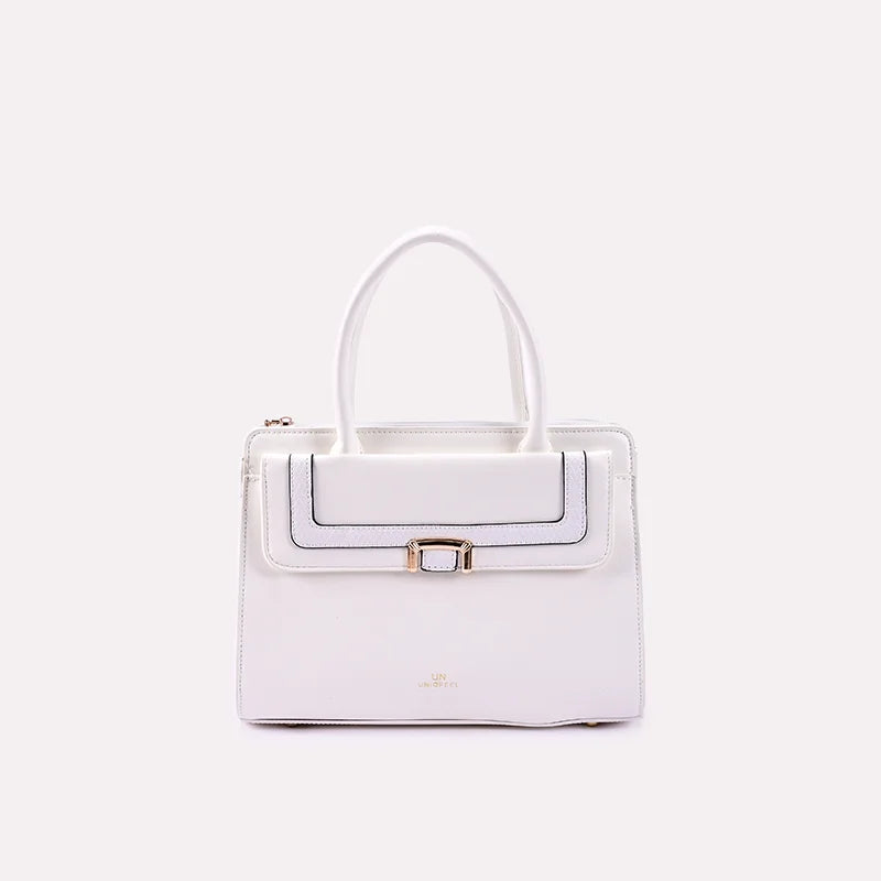 juno white casual hand bags