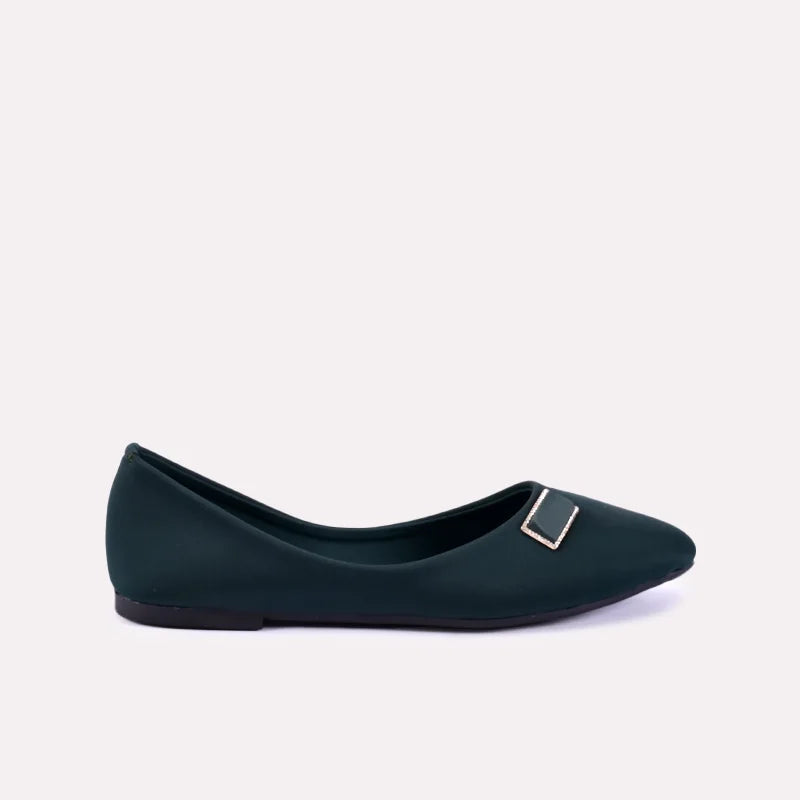 kaira women green casual pumps