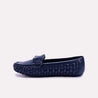 karina navy blue casual pumps for women