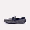 kendrick gray perforated loafers for men