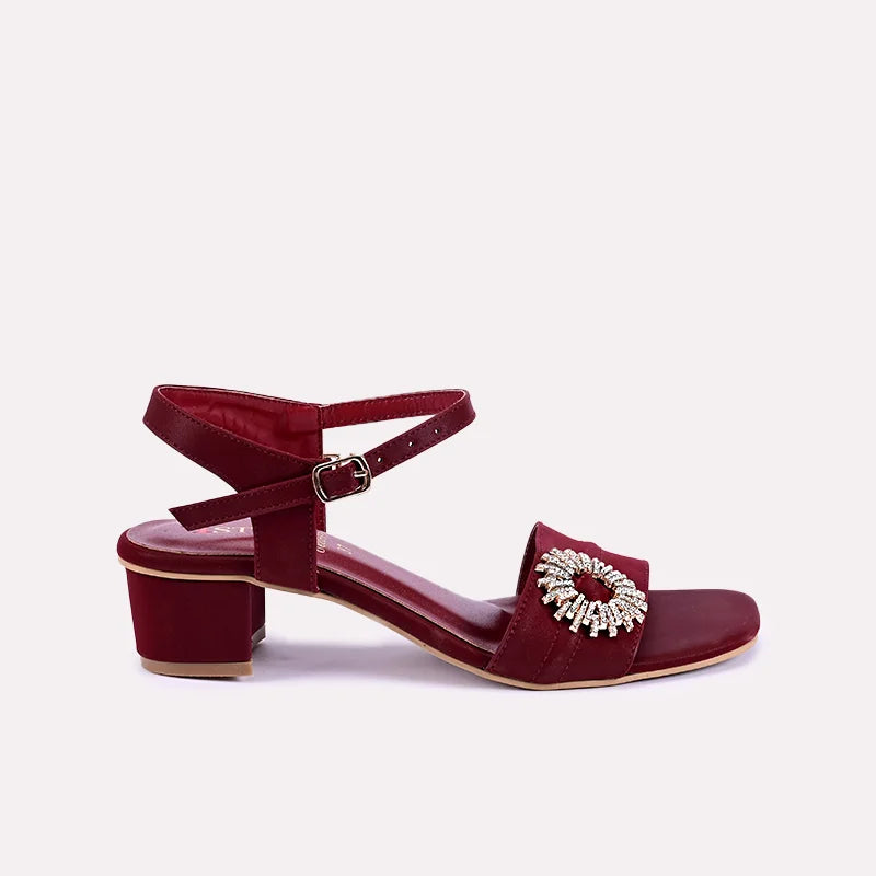 kira women maroon casual sandals