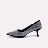 kirkland black fancy pumps for womens