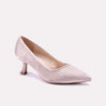 kirkland peach fancy pumps