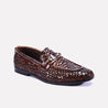 lancaster mustard formal woven loafers