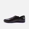 landon brown slip on dress shoes for women