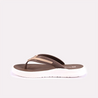 larkson brown casual flip flops for men