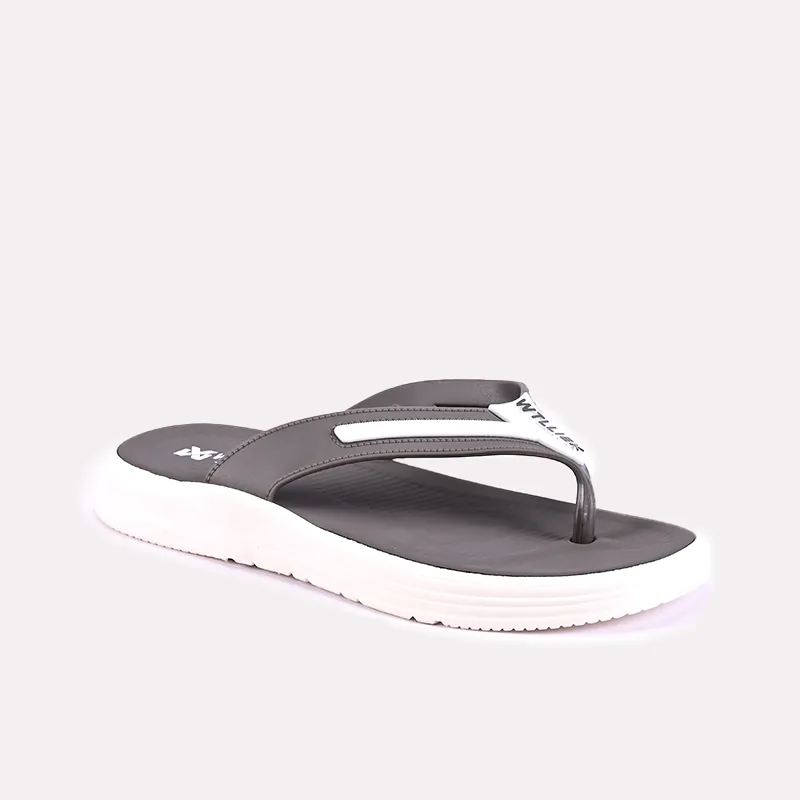 larkson gray casual flip flops