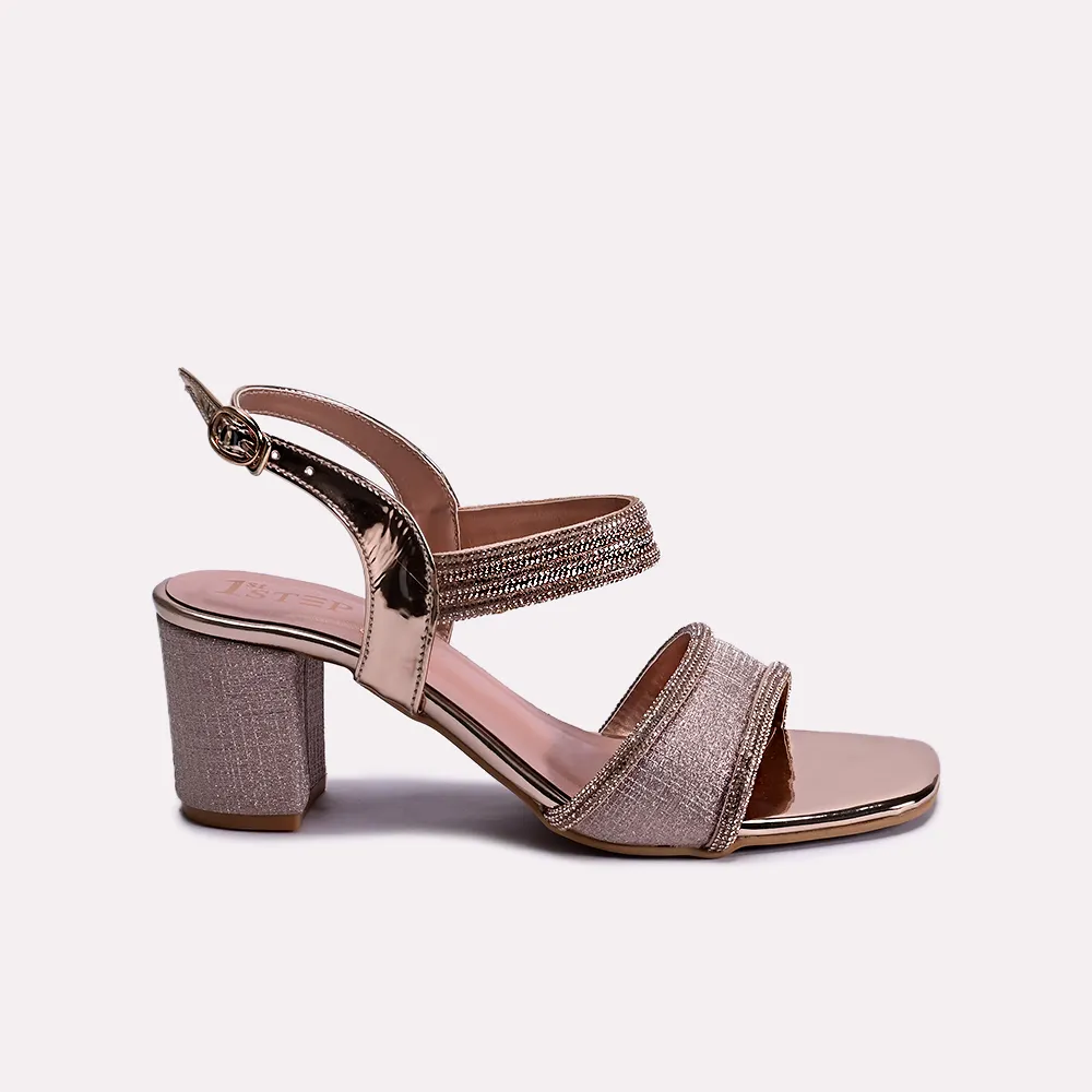 laurie peach fancy sandals