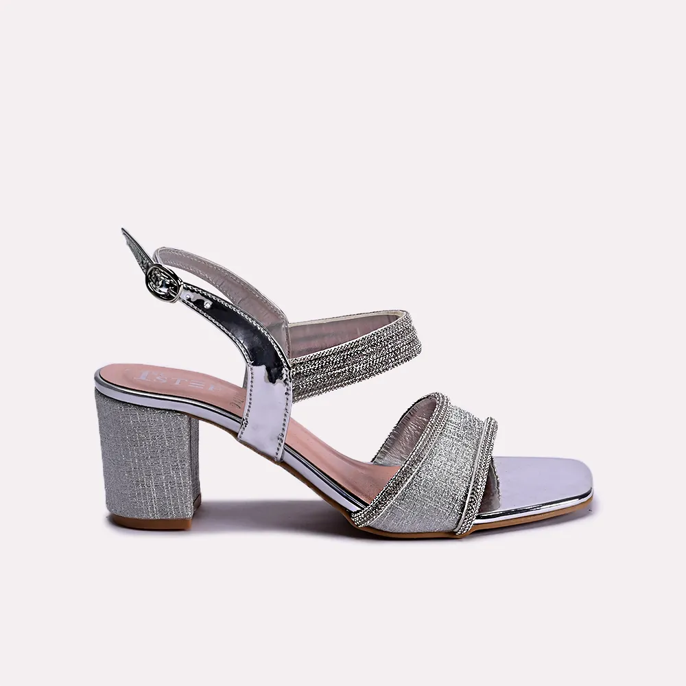 laurie silver fancy sandals