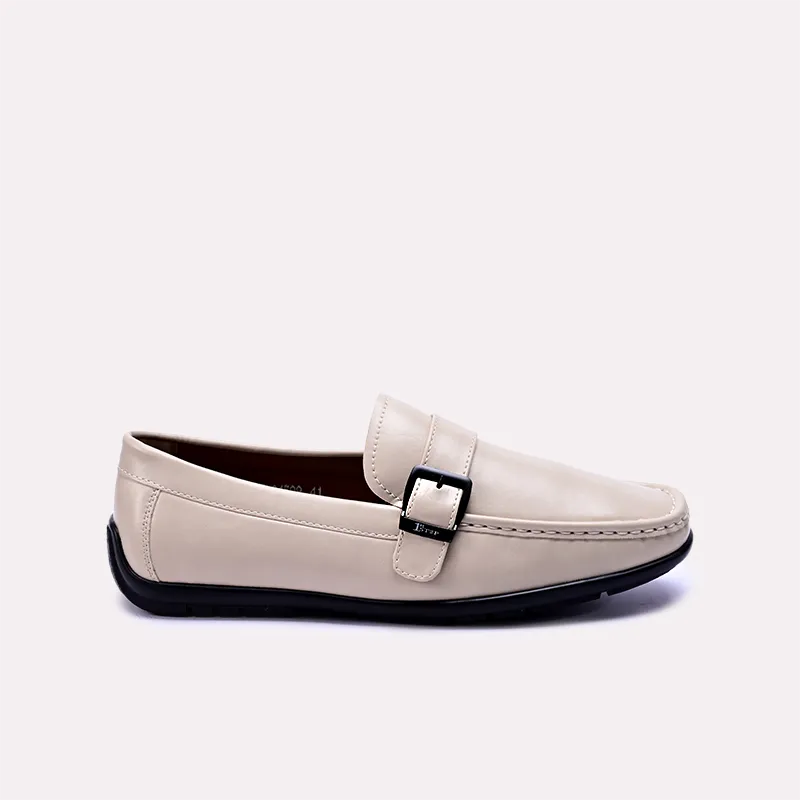 leander mens fawn buckle loafers