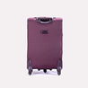 leaves king quality trolley bag purple 08G708