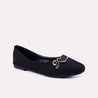 leona black fancy pumps