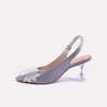 leonie silver fancy pumps for women