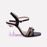 lexi women black heel sandals