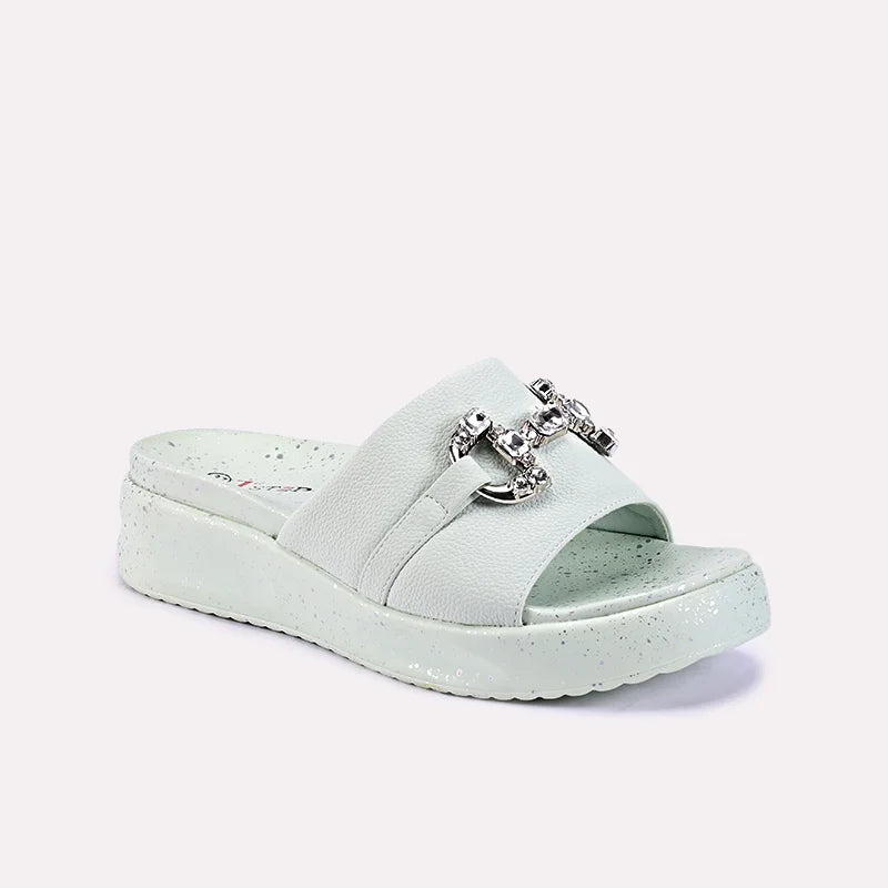 liana green comfy slippers