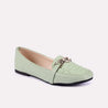 lilac light green casual pumps