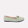 lilac women light green casual pumps