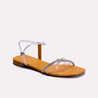 lily yellow flat sandals