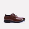 lincoln mens brown derby dress shoes