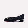 louisiana black casual pumps for women