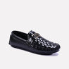 loxley black woven loafers