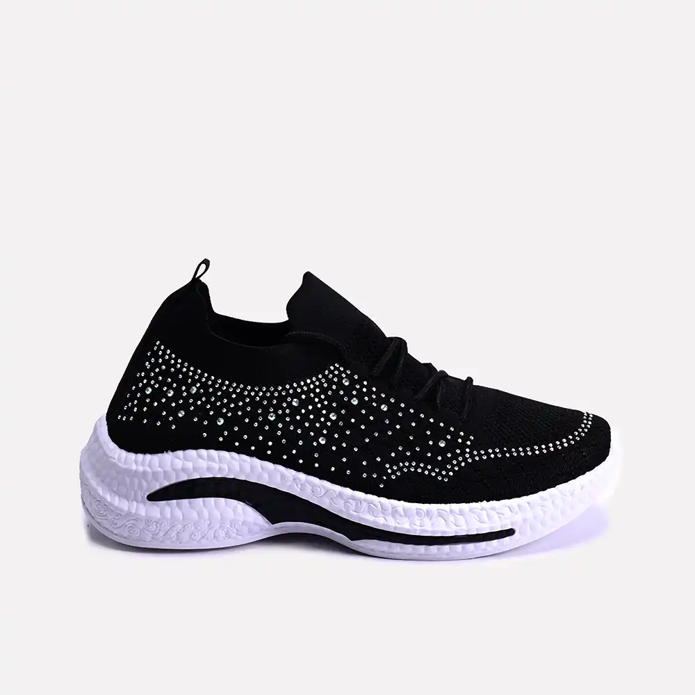 lucy black women sneakers