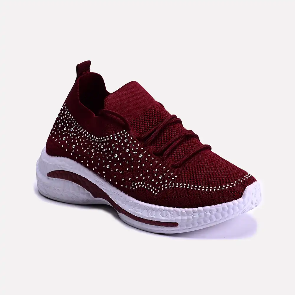 lucy maroon sneakers