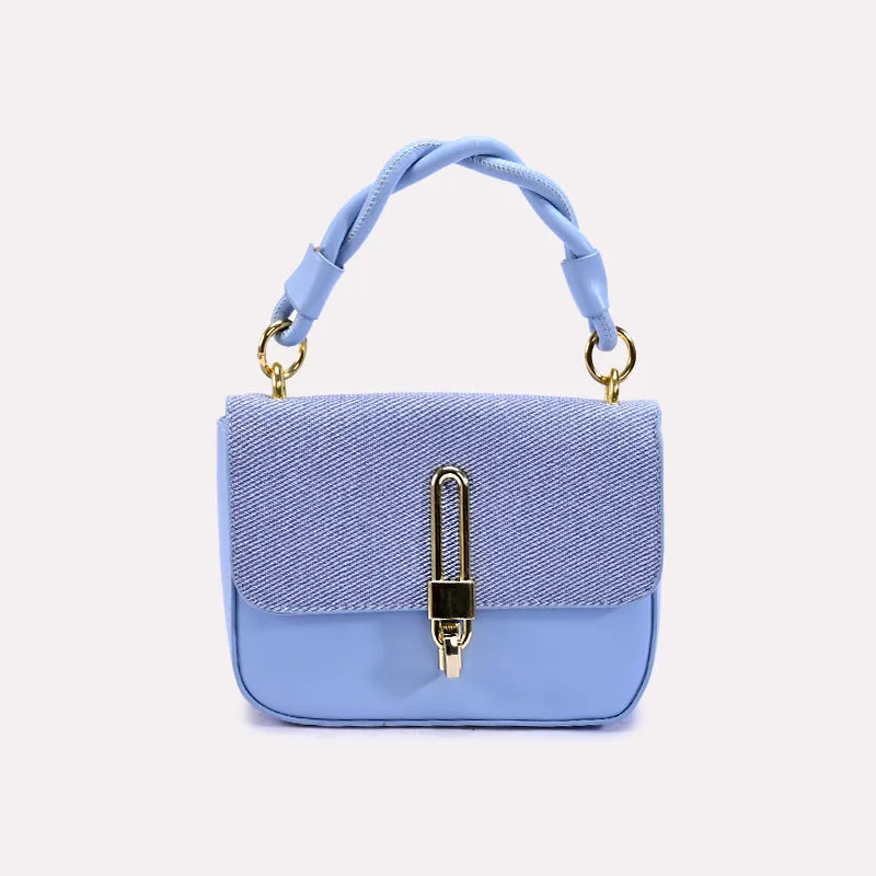 luma blue luxury handbag