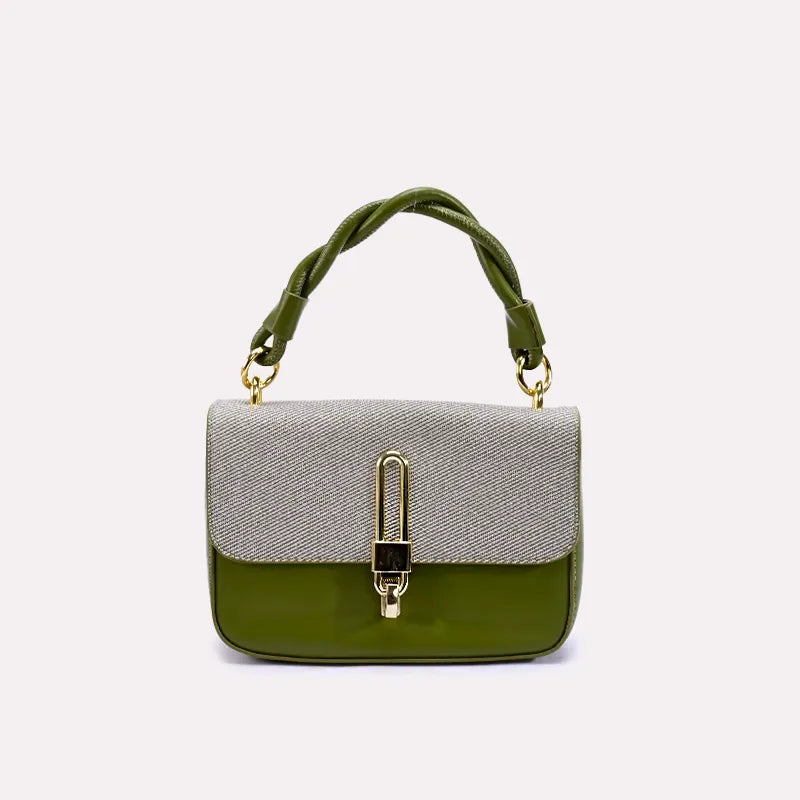 luma green luxury handbag