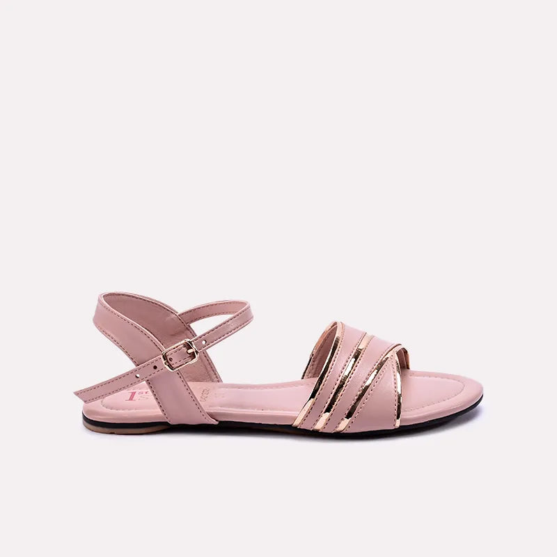 lupita women peach casual sandals