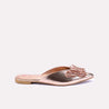 luster womens peach fancy pumps