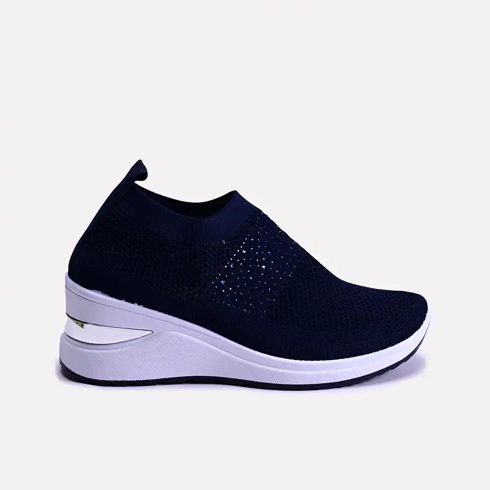 lydia blue women heel sneakers