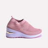 lydia pink women heel sneakers