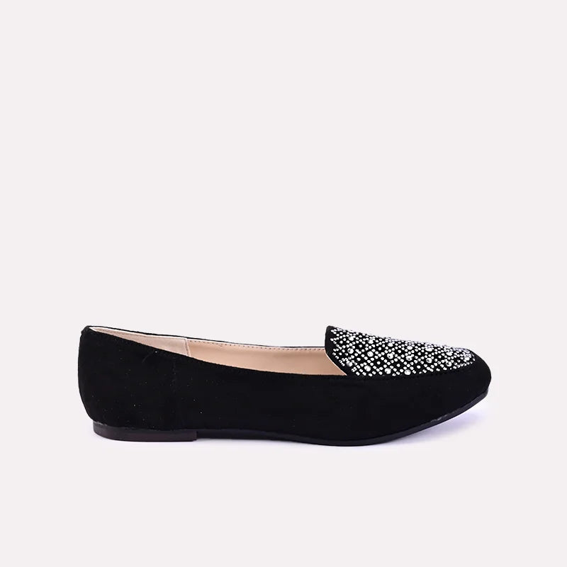 lysandra women black fancy pumps