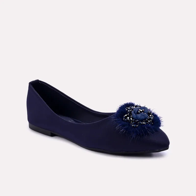 mandy blue fancy pumps